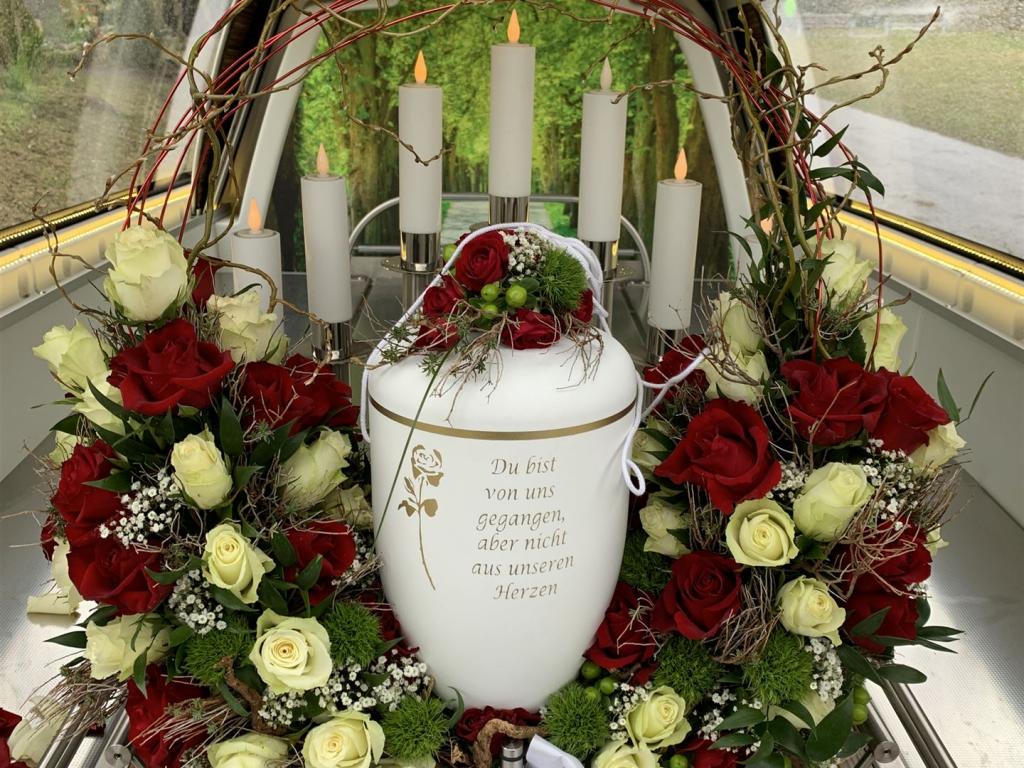 Blumen Scheffel Trauerfloristik